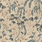 Sandberg Wallpaper Pattern number S10574 pattern name & color Ottilia, Misty Blue from the collection Herbarium. 