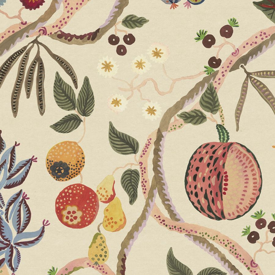 Search Sandberg Wallpaper Item S10579 pattern name & color Tree Of Life Mural, Multi 