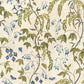 Sandberg Wallpaper pattern name & color Ottilia, Olive Green from the collection Herbarium. 