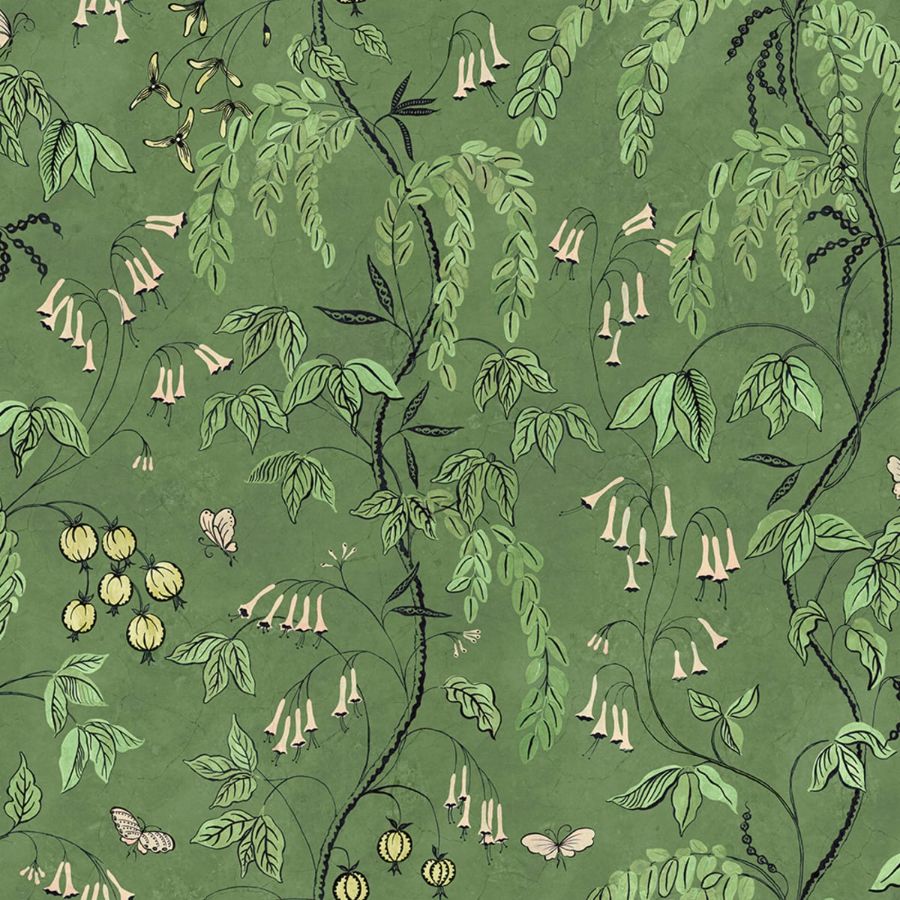 Search Sandberg Wallpaper SKU# S10585 pattern name & color Ottilia, Green