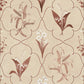 View Sandberg Mural Product# S10591 pattern name & color Louise, Burgundy