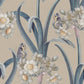 Sandberg Wallpaper pattern name & color Lilian, Blue from the collection Herbarium. 