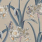 Sandberg Wallpaper Product# S10601 pattern name & color Lilian, Blue from the collection Herbarium. 