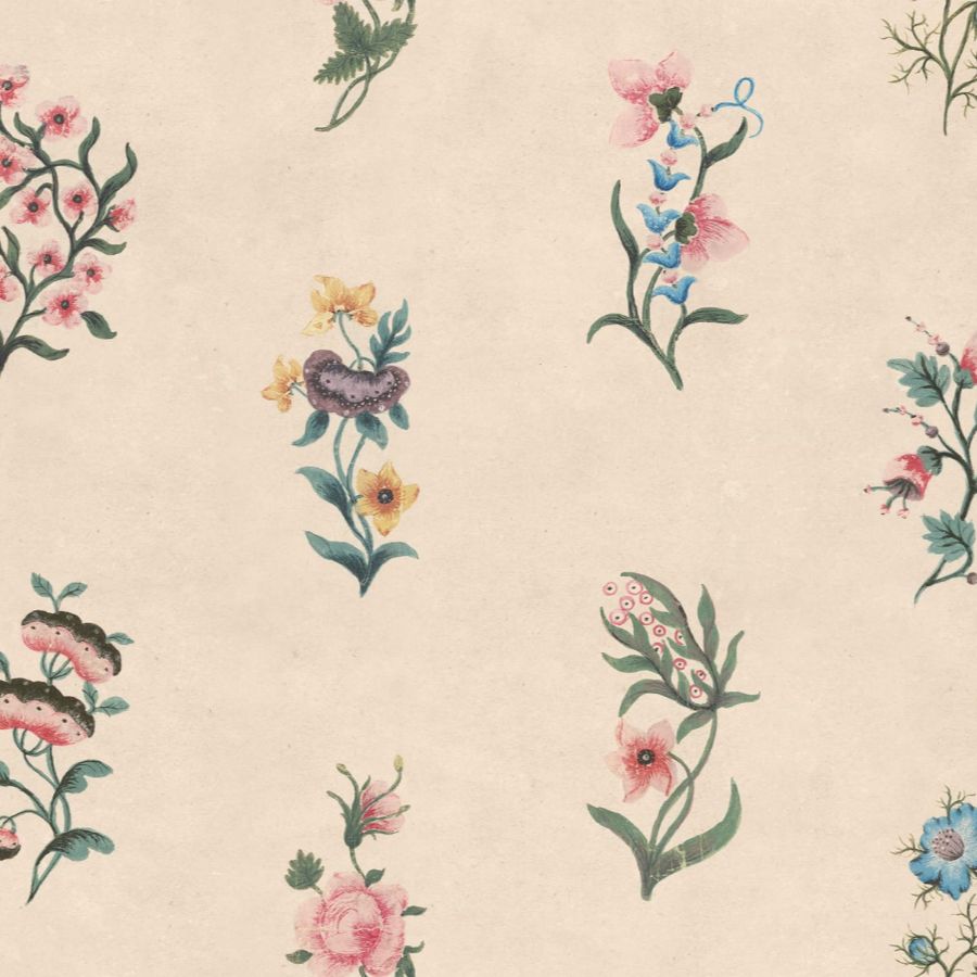 Purchase Sandberg Wallpaper Product S10608 pattern name & color Victoria, Colorful