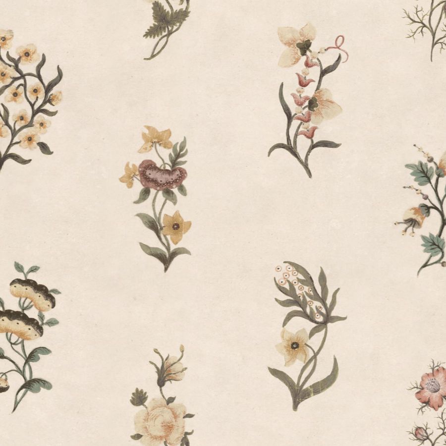View Sandberg Wallpaper Item# S10609 pattern name & color Victoria, Honey