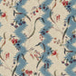 Sandberg Wallpaper pattern name & color Beatrice, Blue from the collection Herbarium. 