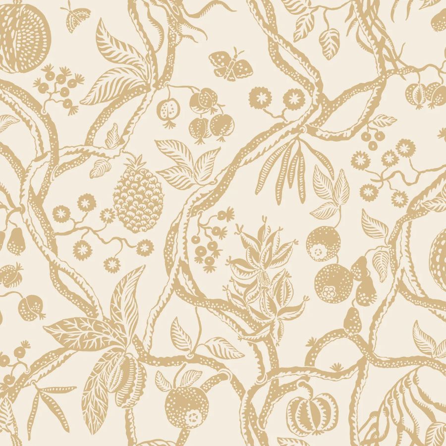 Select Sandberg Wallpaper Product S10616 pattern name & color Tree Of Life, Honey