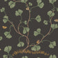 Acquire Sandberg Wallpaper Pattern# S10619 pattern name & color Ebba, Charcoal