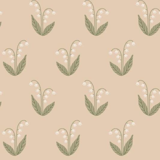 Buy Sandberg Wallpaper Product# S10635 pattern name & color Lilly, Blush