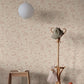 Sandberg Wallpaper pattern name & color Hollie, Terracotta from the collection Familjen. 
