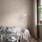 Sandberg Wallpaper Pattern number S10641 pattern name & color Hollie, Terracotta from the collection Familjen. 