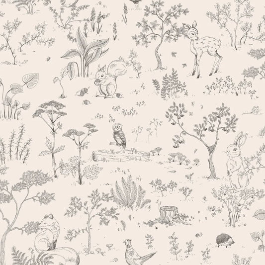Search Sandberg Wallpaper Item S10642 pattern name & color Hollie, Graphite
