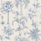 View Sandberg Wallpaper Pattern S10649 pattern name & color Adele, Blue
