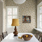 Sandberg Wallpaper pattern name & color Limone, Yellow from the collection Villa Como. 