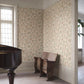 Sandberg Wallpaper SKU# S10667 pattern name & color Limone, Blush from the collection Villa Como. 