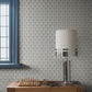 Search Sandberg Wallpaper Item# S10669 pattern name & color Elena, Blue. 