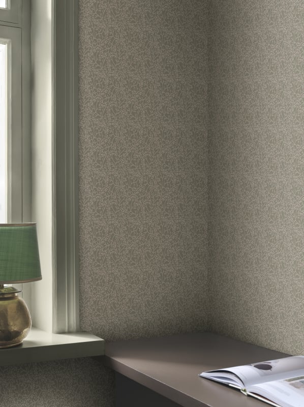 Sandberg Wallpaper pattern name & color Coral, Garden Green from the collection Villa Como. 