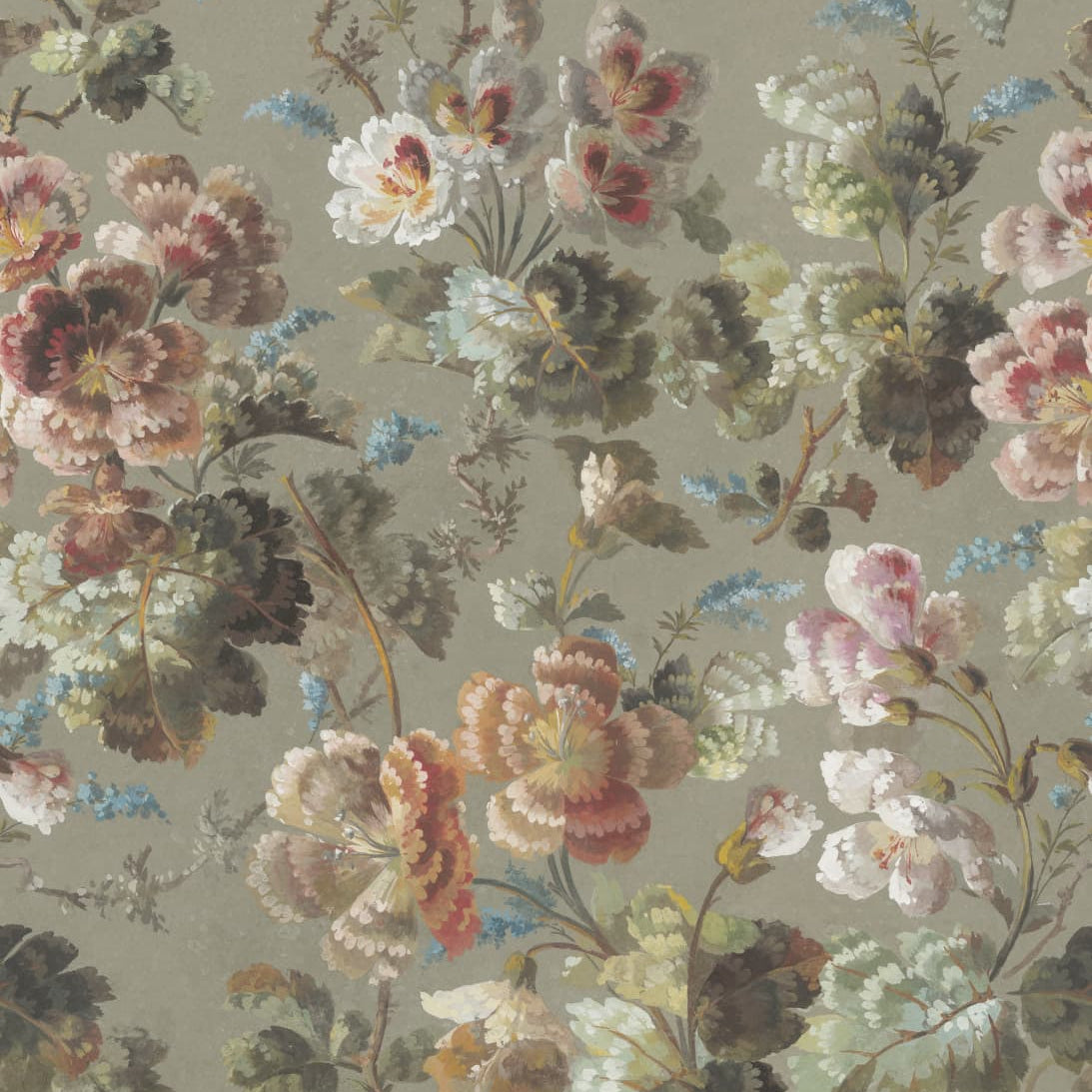 Purchase Sandberg Mural SKU S10682 pattern name & color Ines, Sage Green