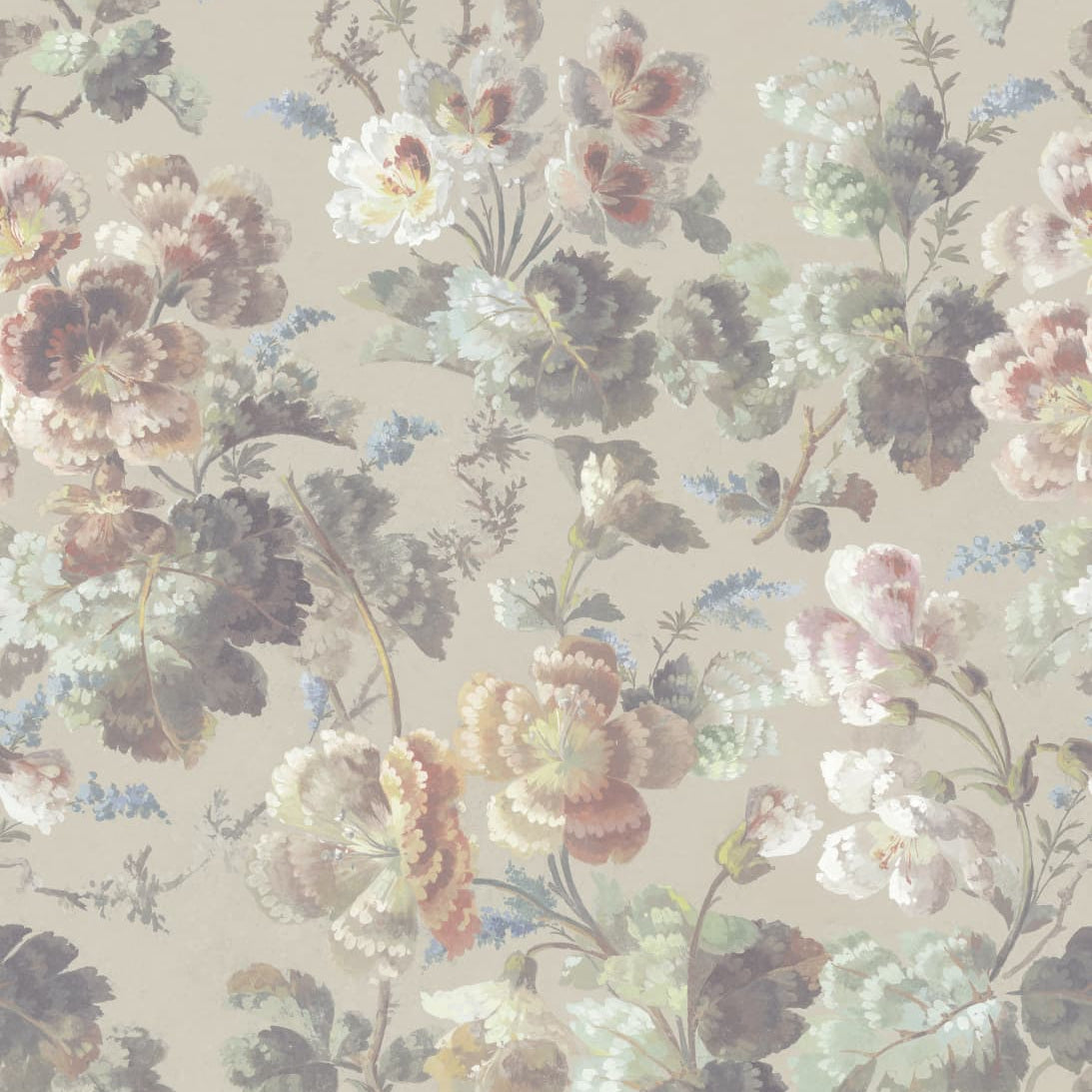 View Sandberg Mural Pattern S10683 pattern name & color Ines, Beige