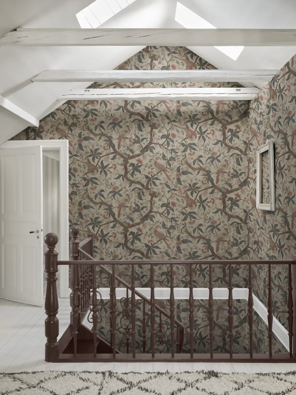 Find Sandberg Mural Item S10685 pattern name & color Alexa, Misty Blue. 