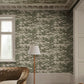 Sandberg Wallpaper pattern name & color Lake Como, Forest Green from the collection Villa Como. 