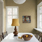 Sandberg Mural Product S10691 pattern name & color Chiara, Honey from the collection Villa Como. 