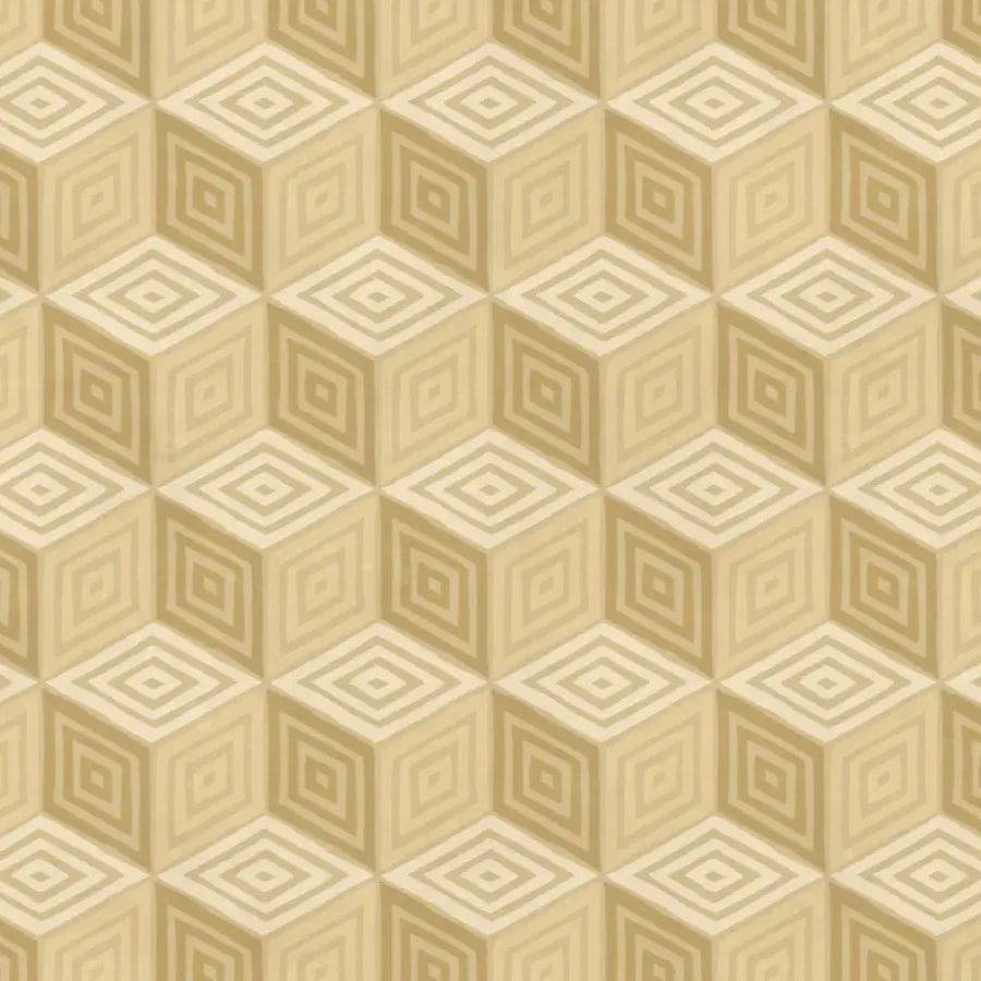 Sandberg Mural pattern name & color Chiara, Honey from the collection Villa Como. 