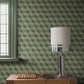 Sandberg Mural Product# S10692 pattern name & color Chiara, Green from the collection Villa Como. 