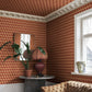 Search Sandberg Mural Item# S10693 pattern name & color Chiara, Terracotta. 
