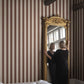 Sandberg Wallpaper pattern name & color Sam, Burgundy from the collection Villa Como. 