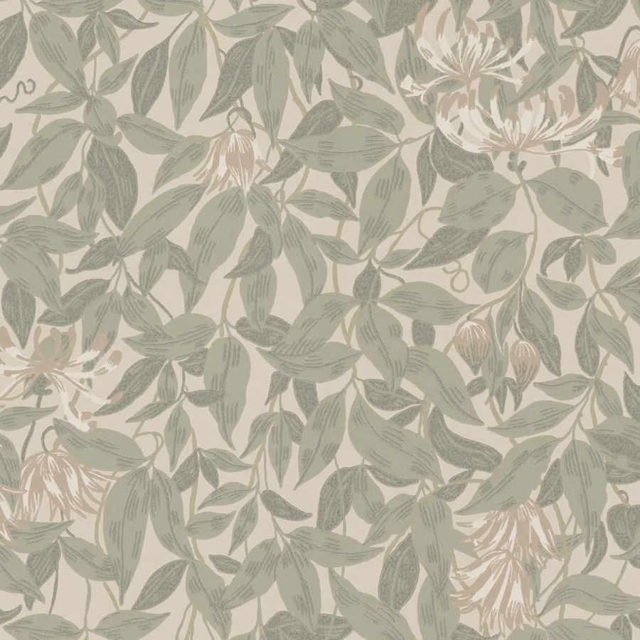 Shop Sandberg Mural Pattern S10718 pattern name & color Linnea Mural, Garden Green