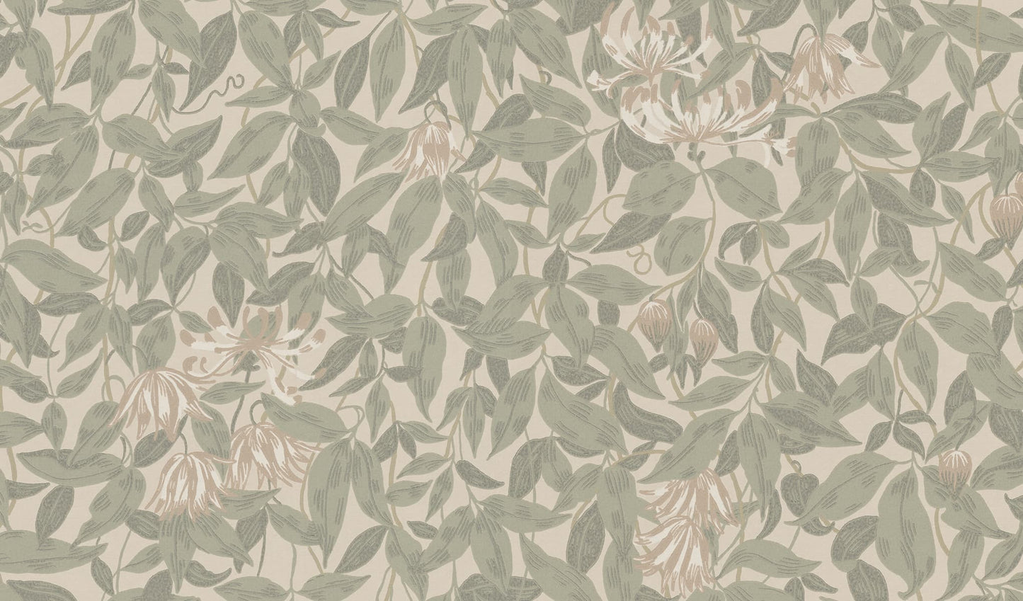 Shop Sandberg Mural Pattern S10718 pattern name & color Linnea Mural, Garden Green. 