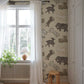 Sandberg Mural pattern name & color Leonard, Beige from the collection Sandberg Heritage. 