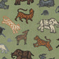 Select Sandberg Mural SKU# S10726 pattern name & color Leonard, Green