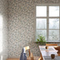 Sandberg Mural pattern name & color Waldemar, Light Blue from the collection Sandberg Heritage. 