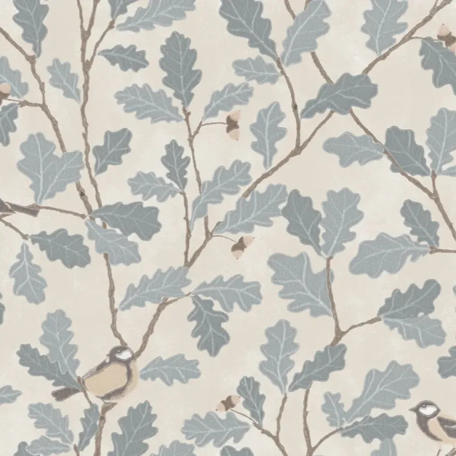 Select Sandberg Mural Item S10731 pattern name & color Waldemar, Light Blue