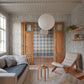 Sandberg Mural pattern name & color Ferdinand, Blue from the collection Sandberg Heritage. 