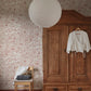 Sandberg Mural pattern name & color Ferdinand, Burgundy from the collection Sandberg Heritage. 