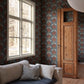 Sandberg Mural pattern name & color Leopold, Blue from the collection Sandberg Heritage. 
