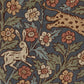 Select Sandberg Mural SKU S10744 pattern name & color Eden Mural, Classic Blue