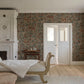 Sandberg Mural pattern name & color Eden Mural, Misty Blue from the collection Sandberg Heritage. 
