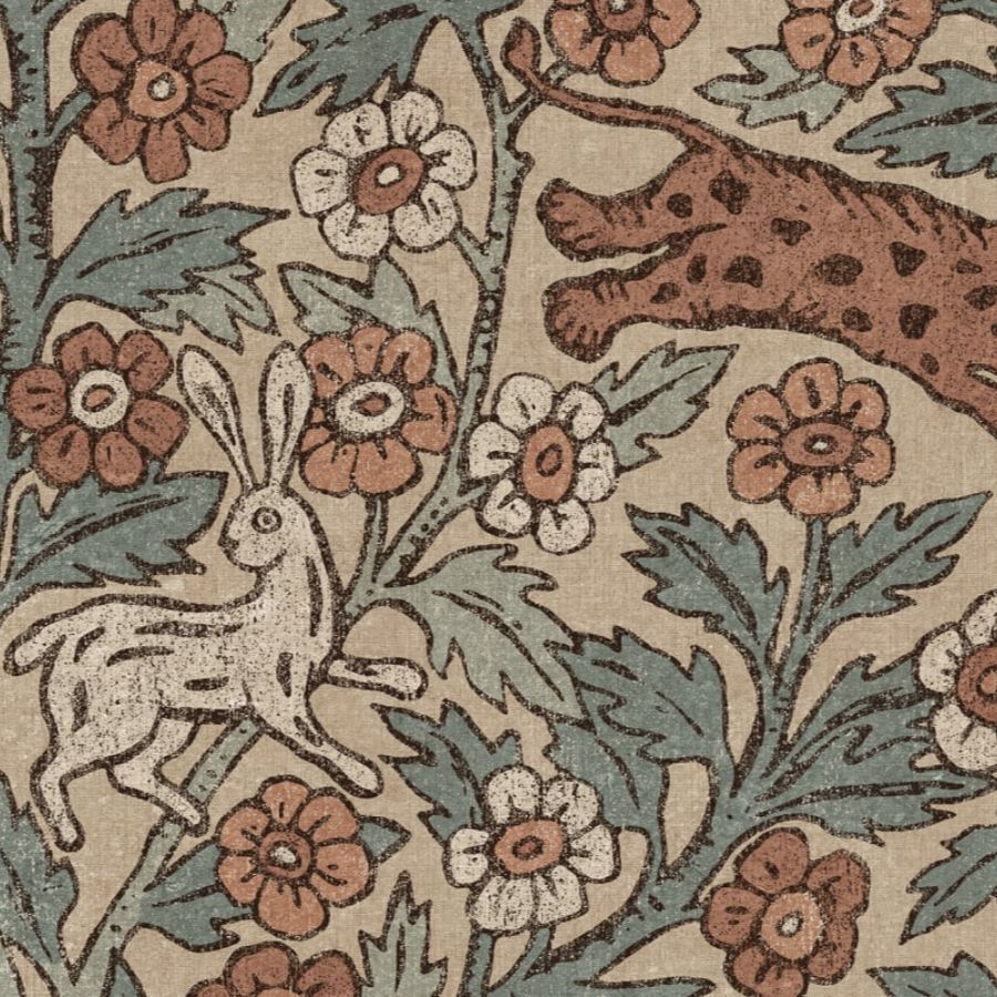 Buy Sandberg Mural Pattern S10746 pattern name & color Eden Mural, Misty Blue