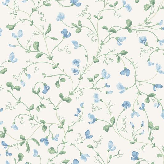 Buy Sandberg Wallpaper SKU# S10776 pattern name & color Lucy, Sky Blue