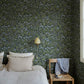 Sandberg Wallpaper pattern name & color Märta, Charcoal from the collection Kolonin II. 