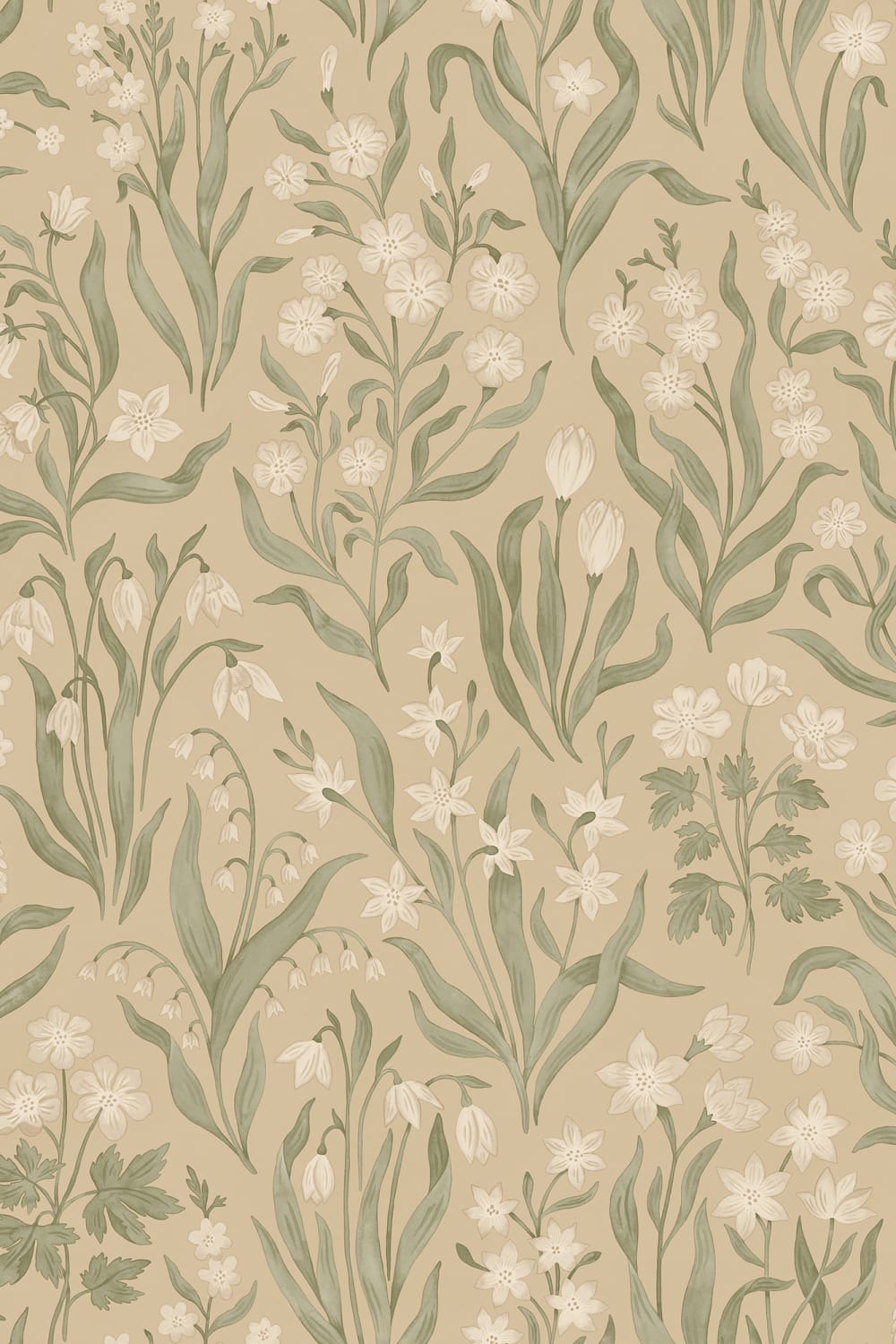 Search Sandberg Wallpaper Item S10781 pattern name & color Märta, Beige