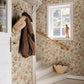 Sandberg Wallpaper pattern name & color Linda, Blush from the collection Kolonin II. 