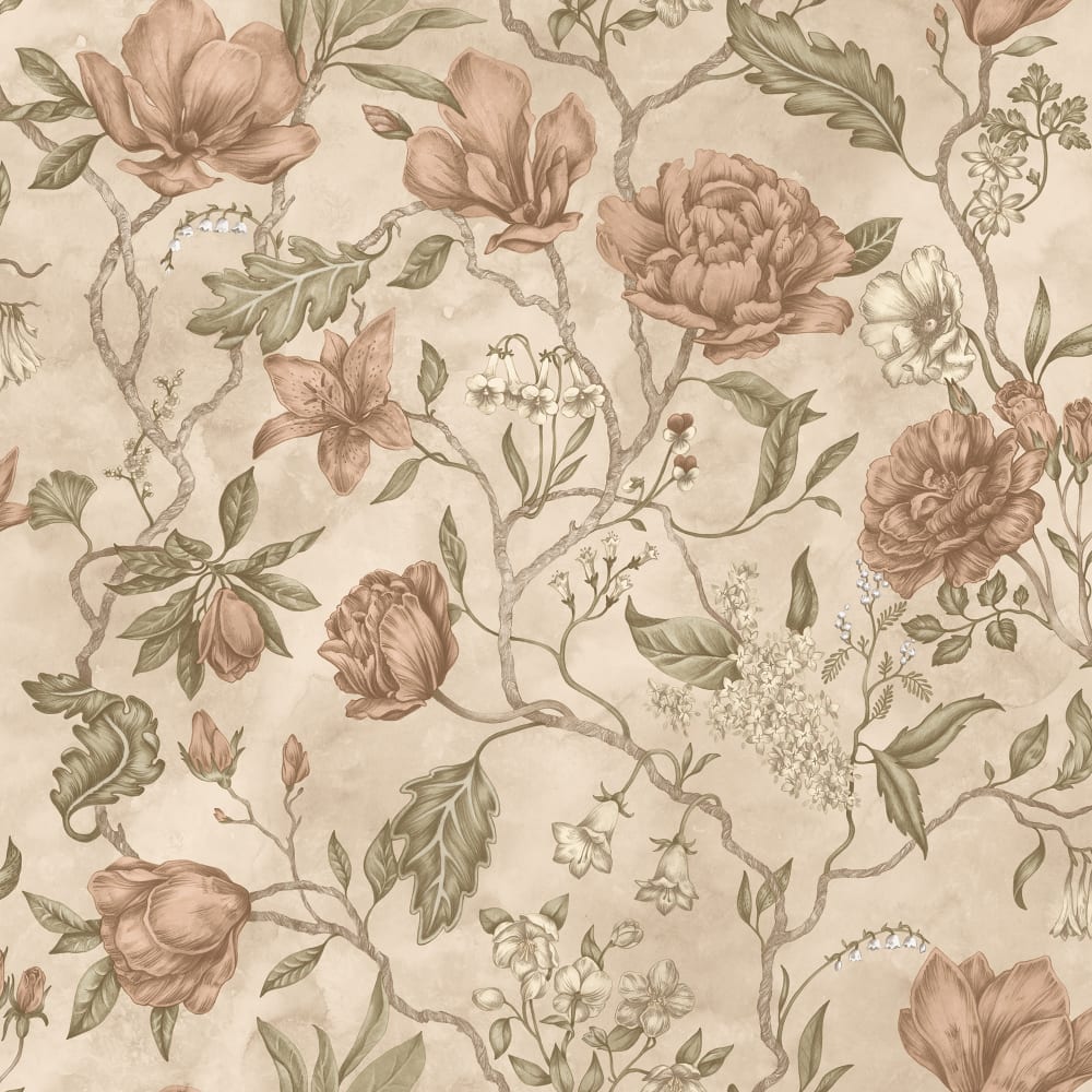Shop Sandberg Wallpaper Pattern S10795 pattern name & color Linda, Blush