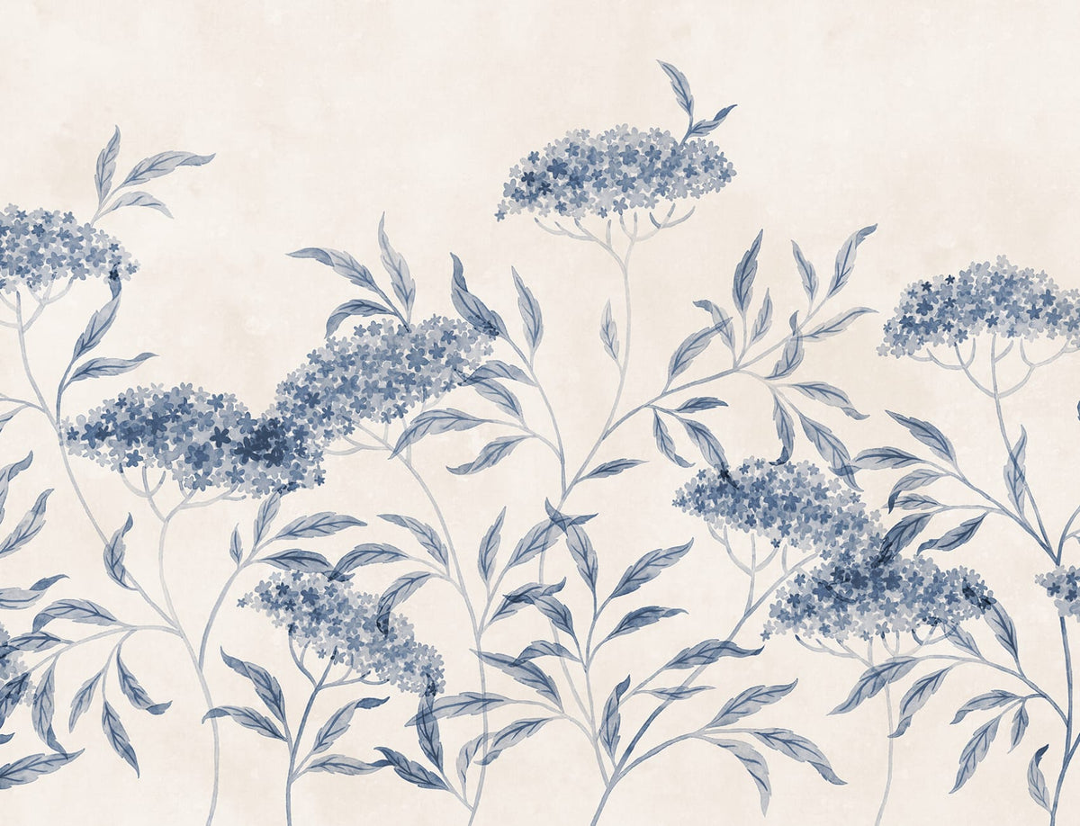 Save on Sandberg Mural Product# S10803 pattern name & color Emmalisa, Blue