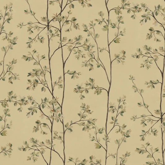Sandberg Mural pattern name & color Laura, Honey from the collection Villa Como. 