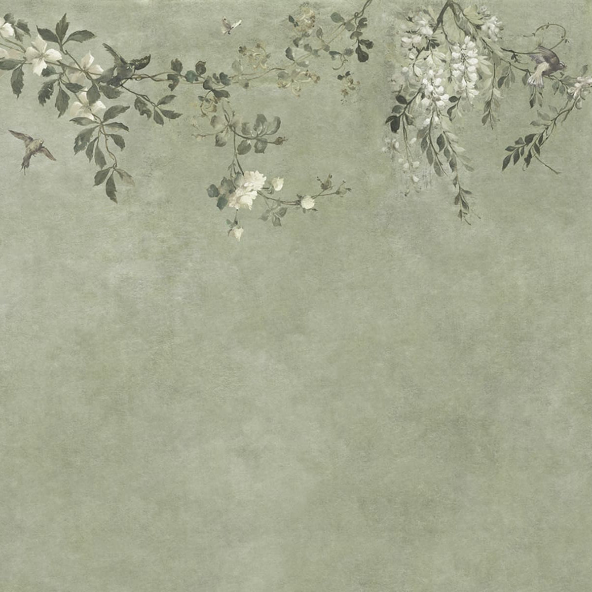 Shop Sandberg Mural Pattern# S10812 pattern name & color Nico, Sage Green